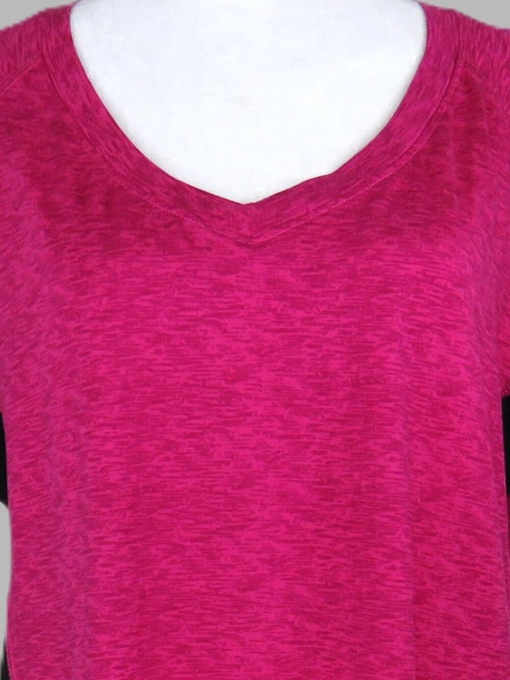 Game Time Women's Pink & Black Short-Sleeve T-Shirt Size 2X (C1942)